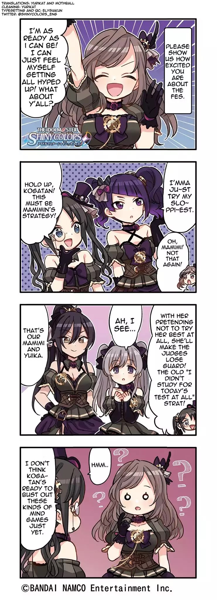 The Idolm@Ster: Shiny Colors (4Koma) - Chapter 47