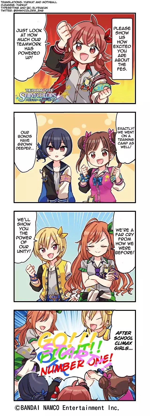 The Idolm@Ster: Shiny Colors (4Koma) - Chapter 49