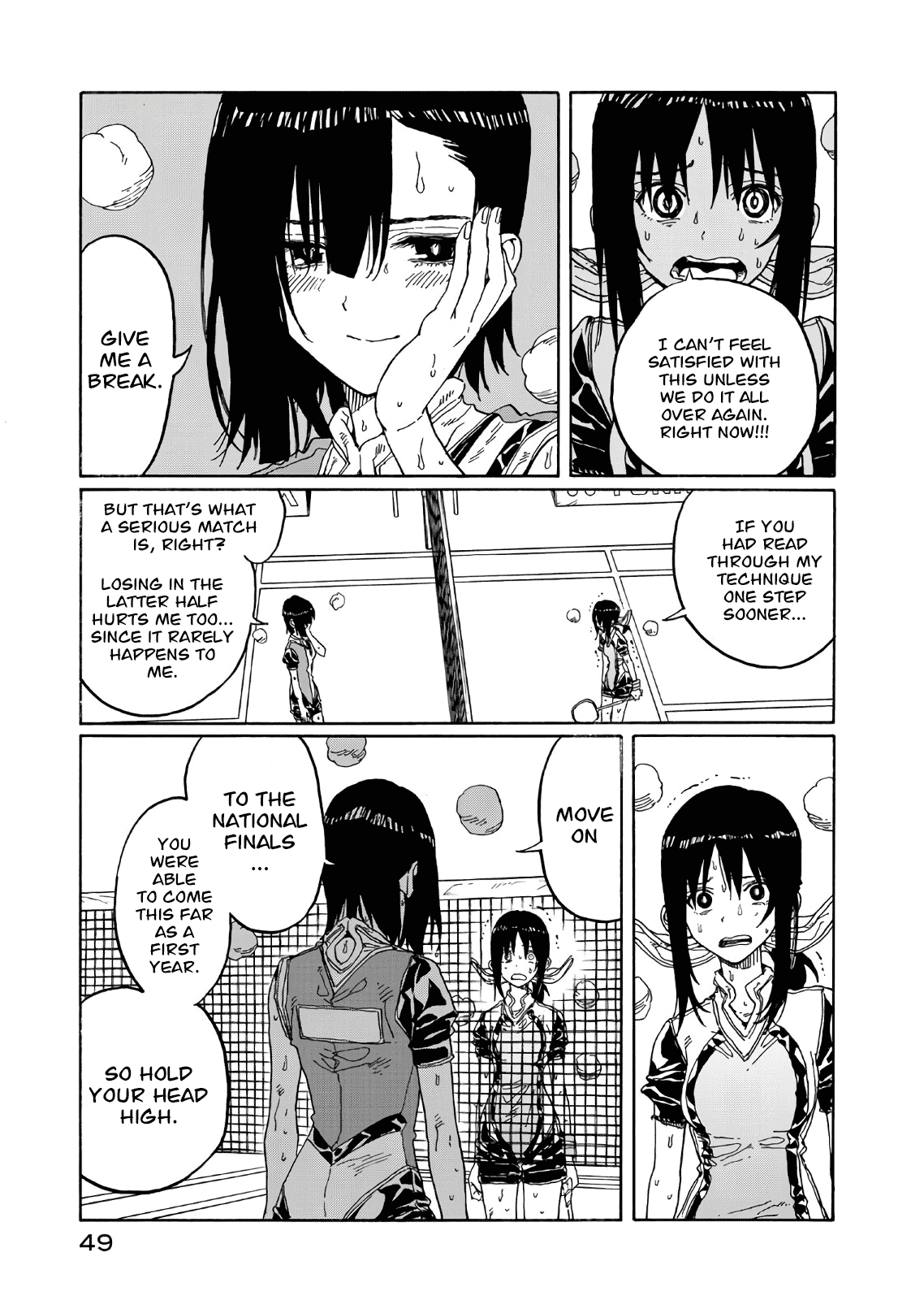 Hanebado! - Vol.15 Chapter 71: Hold Your Head High