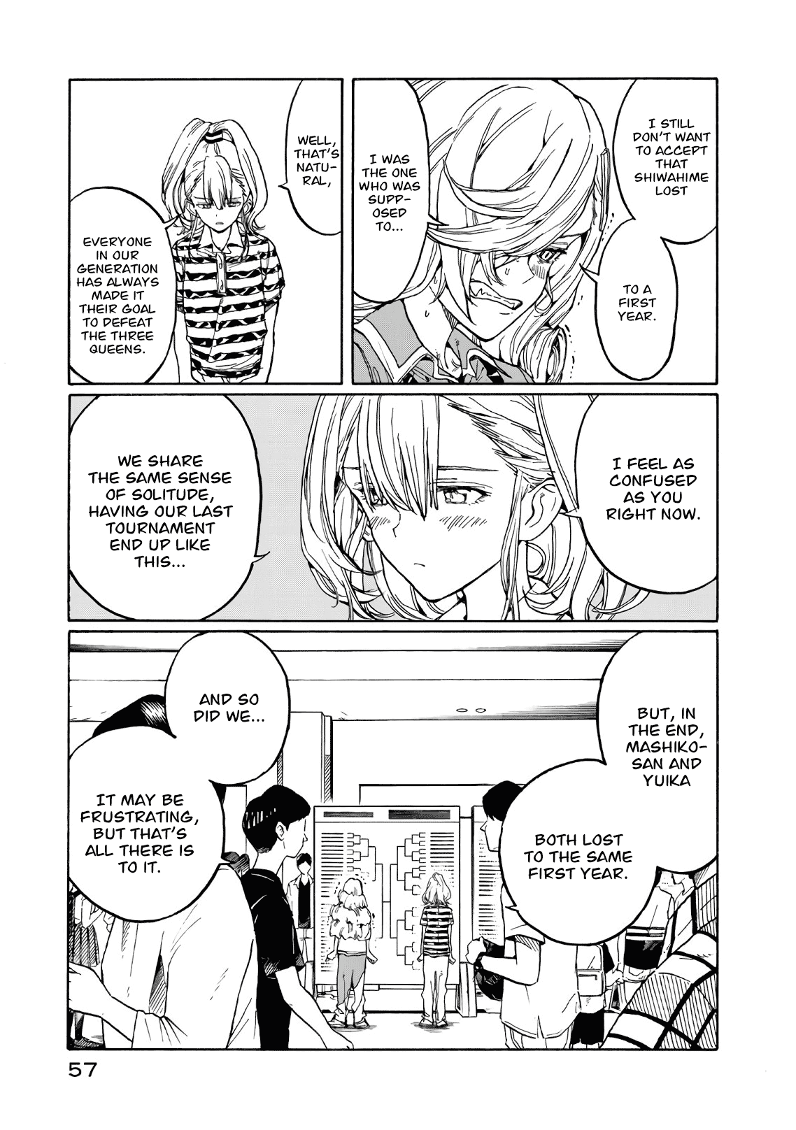 Hanebado! - Vol.15 Chapter 71: Hold Your Head High