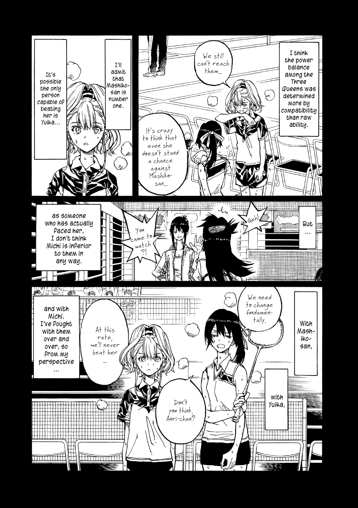 Hanebado! - Vol.15 Chapter 71: Hold Your Head High