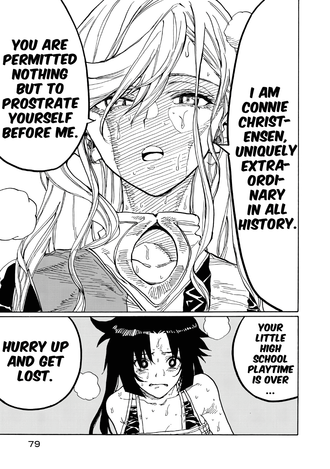 Hanebado! - Vol.15 Chapter 71: Hold Your Head High