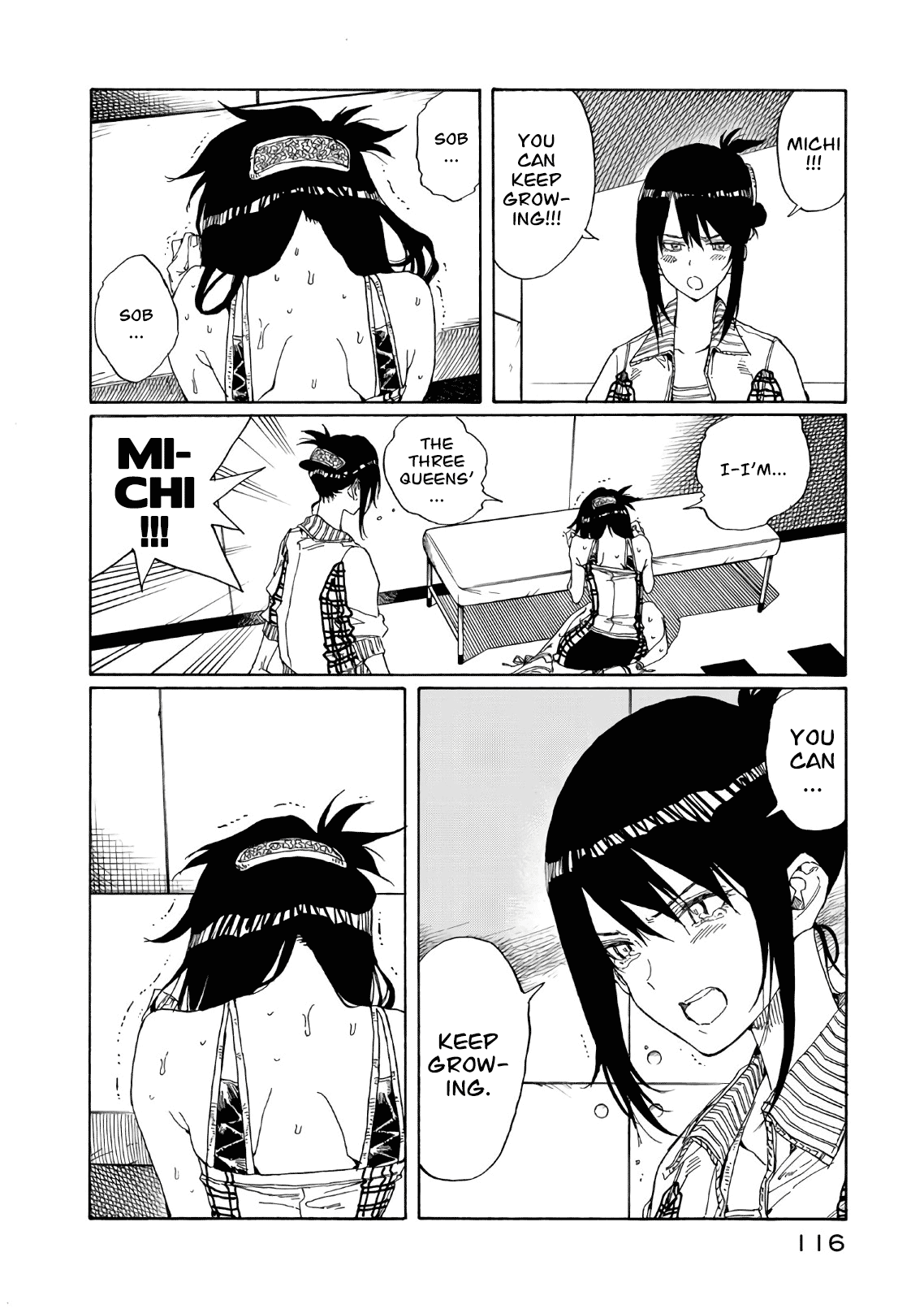 Hanebado! - Vol.15 Chapter 73: Resolve