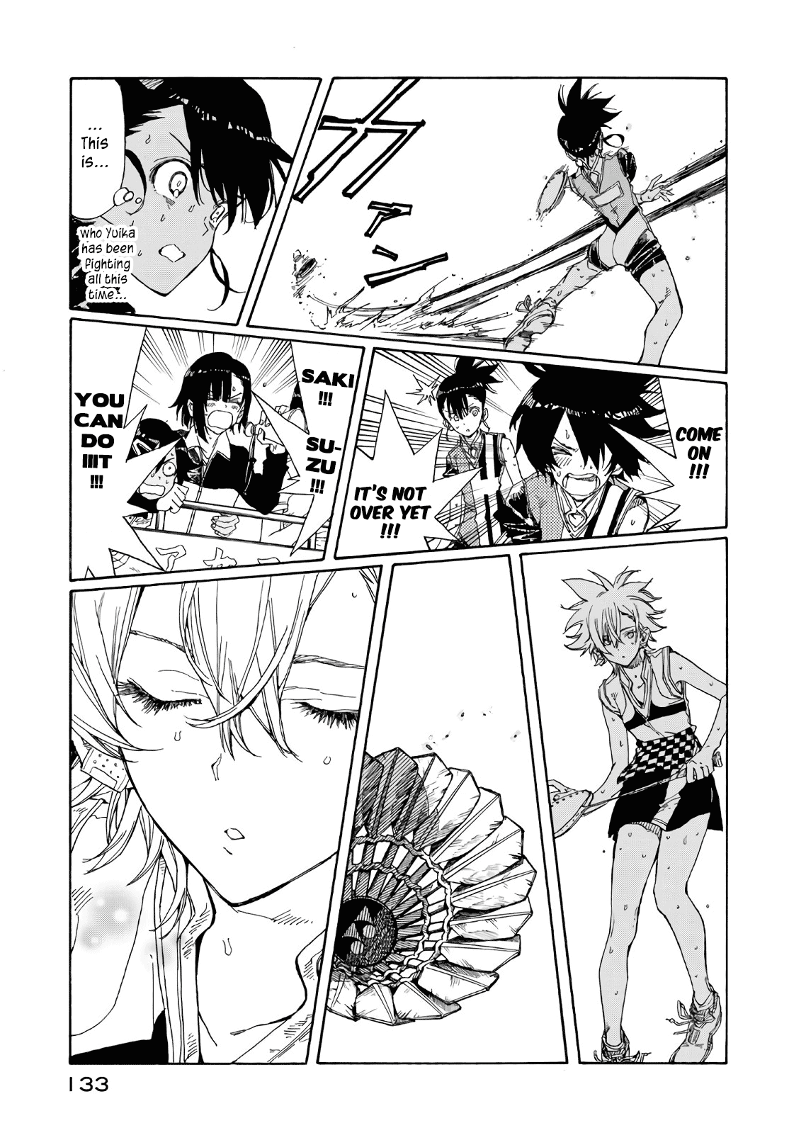 Hanebado! - Vol.15 Chapter 73: Resolve