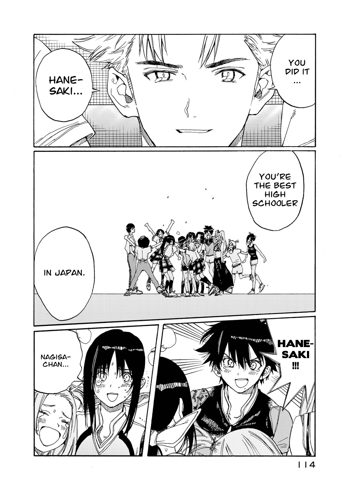 Hanebado! - Vol.16 Chapter 78: The Best High Schooler In Japan