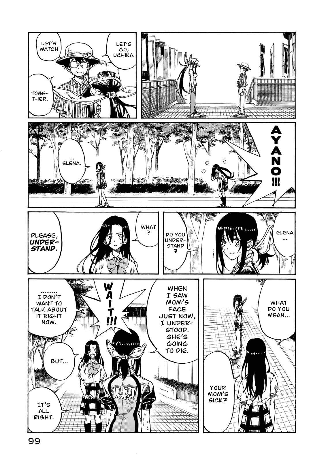 Hanebado! - Vol.15 Chapter 72: "Bright!!!"