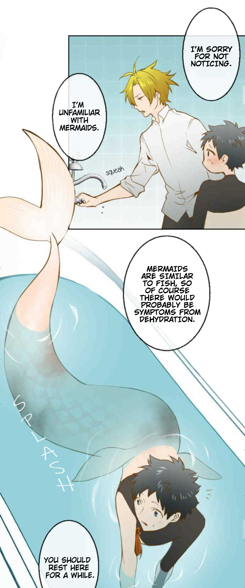 Mermaid’s Love - Chapter 4: Dining Table