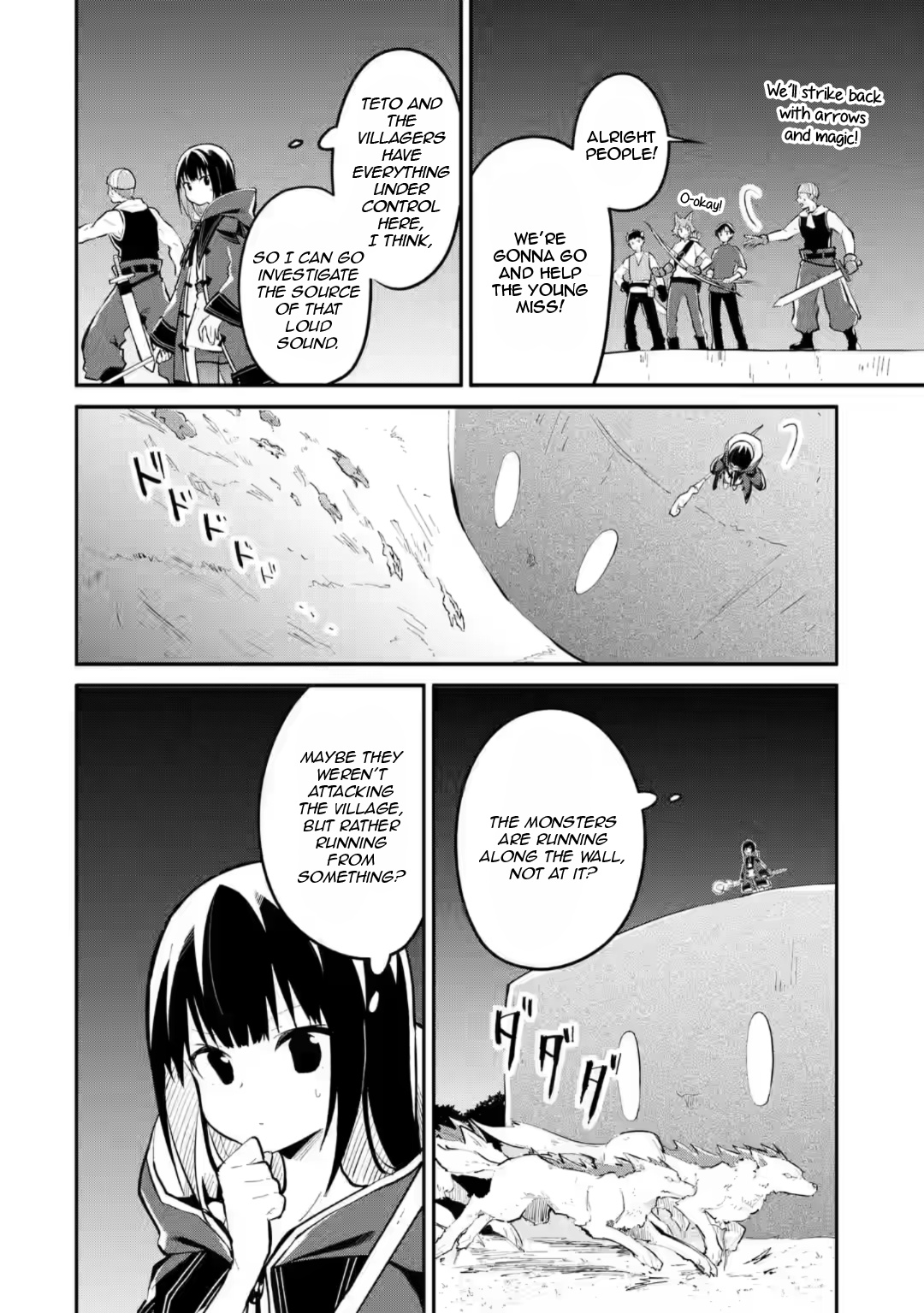 Maryoku Cheat Na Majo Ni Narimashita ~Souzou Mahou De Kimama Na Isekai Seikatsu~ - Chapter 12.2: A Sudden Monster Outbreak