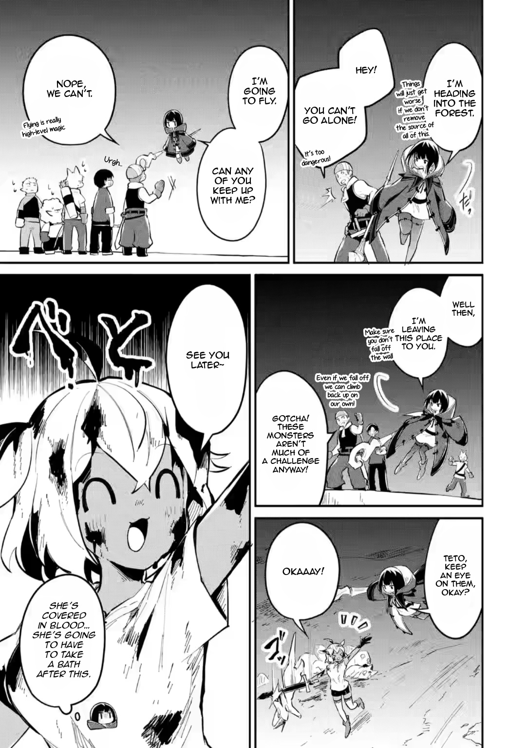 Maryoku Cheat Na Majo Ni Narimashita ~Souzou Mahou De Kimama Na Isekai Seikatsu~ - Chapter 12.2: A Sudden Monster Outbreak