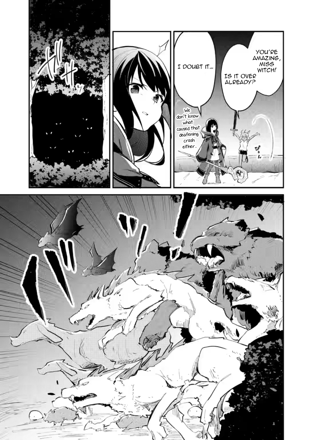 Maryoku Cheat Na Majo Ni Narimashita ~Souzou Mahou De Kimama Na Isekai Seikatsu~ - Chapter 12.1: A Sudden Monster Outbreak