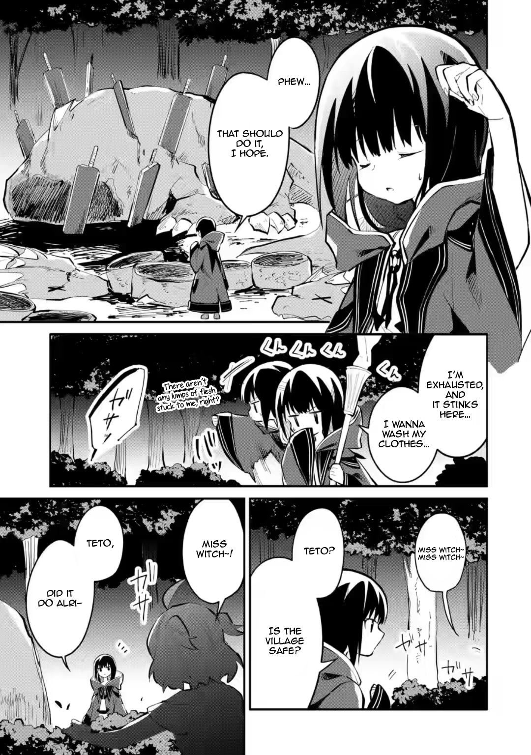 Maryoku Cheat Na Majo Ni Narimashita ~Souzou Mahou De Kimama Na Isekai Seikatsu~ - Chapter 12.4: A Sudden Monster Outbreak