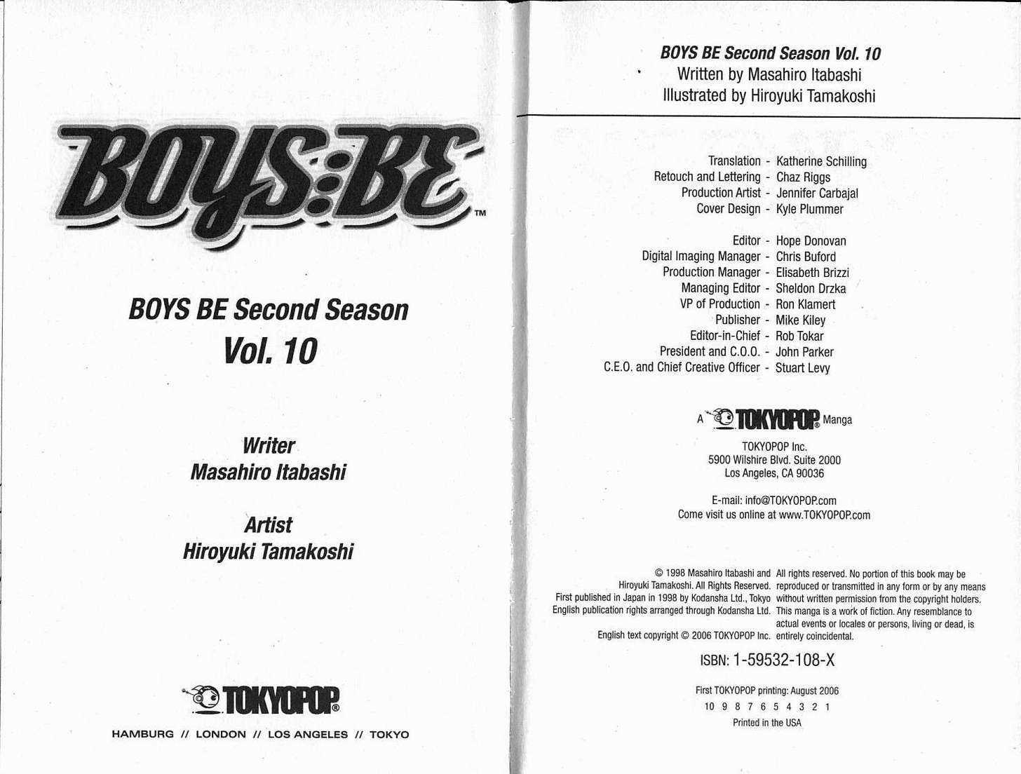 Boys Be 2Nd Season - Vol.10 Chapter 68 : [Includes Chapters 68-75.  See Forum Thread For Chapter Names.]