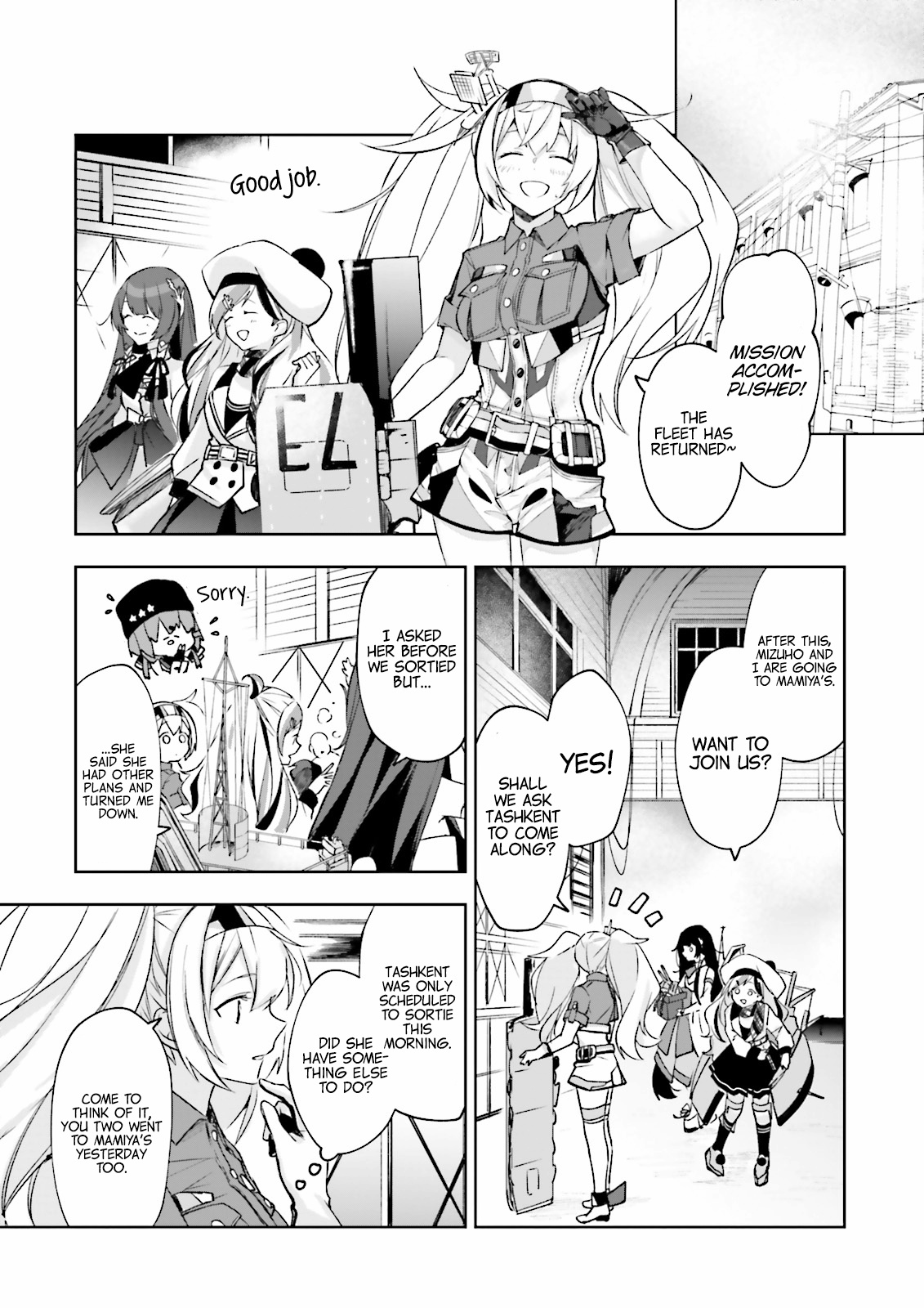 Kantai Collection -Kancolle- Tonight, Another "Salute"! - Vol.2 Chapter 10