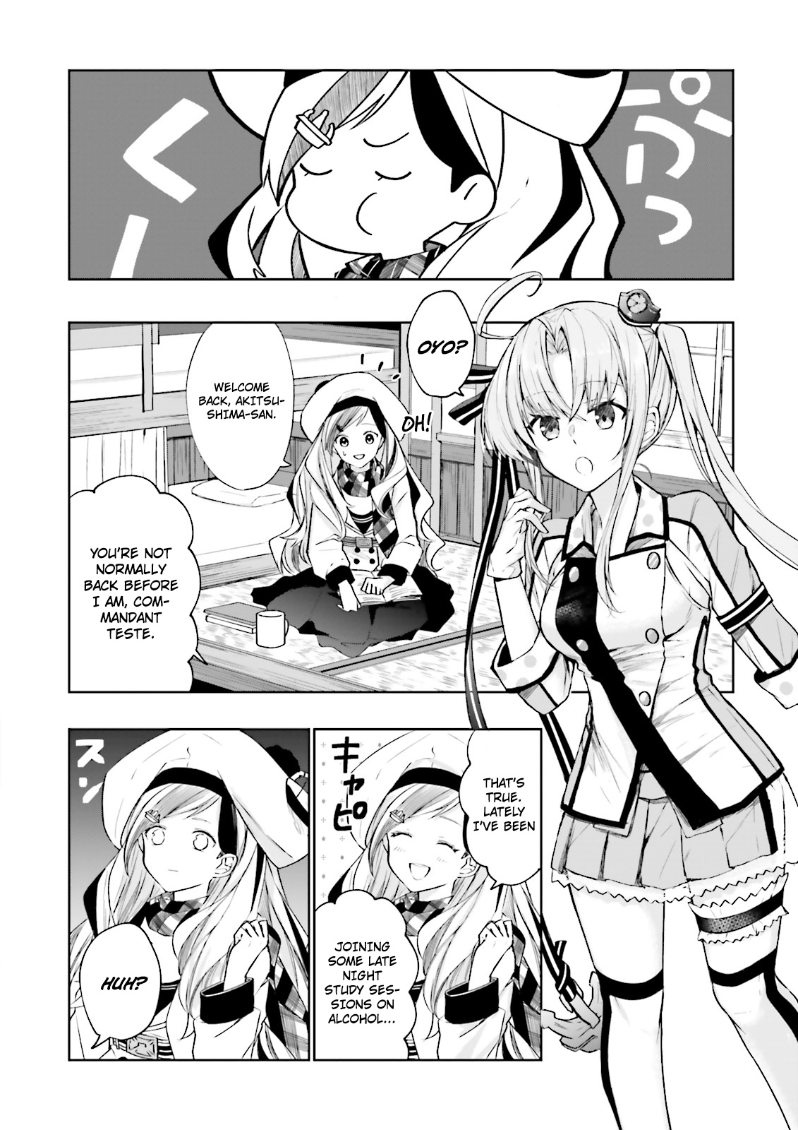 Kantai Collection -Kancolle- Tonight, Another "Salute"! - Chapter 4