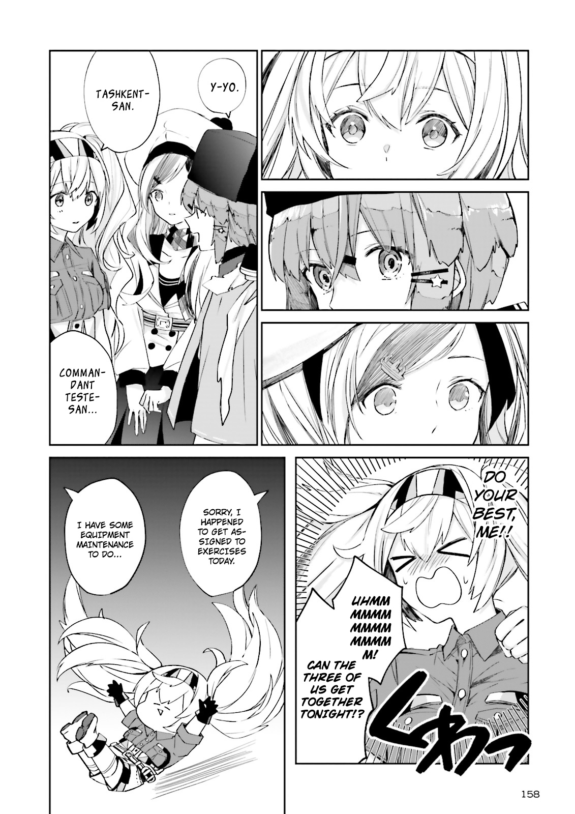 Kantai Collection -Kancolle- Tonight, Another "Salute"! - Chapter 4