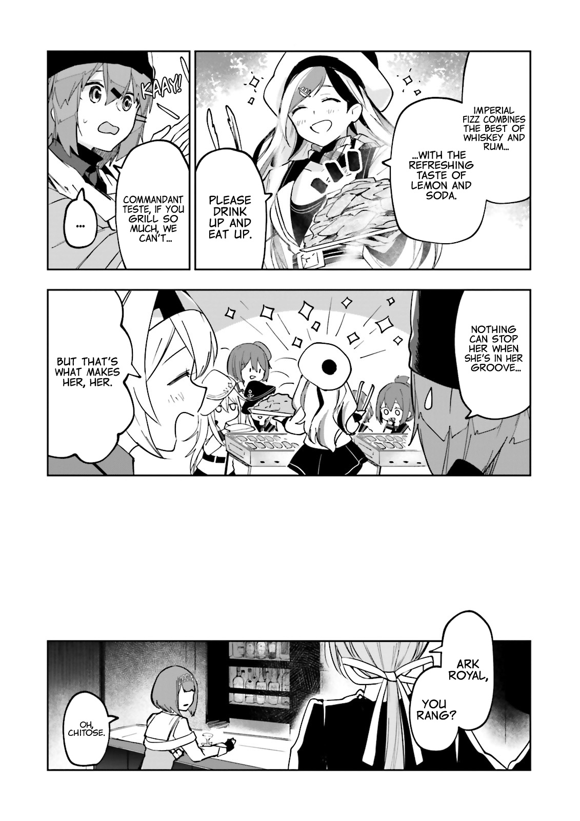 Kantai Collection -Kancolle- Tonight, Another "Salute"! - Vol.4 Chapter 22