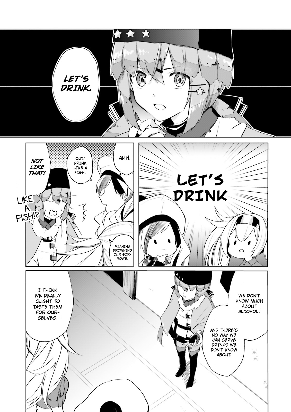 Kantai Collection -Kancolle- Tonight, Another "Salute"! - Chapter 3