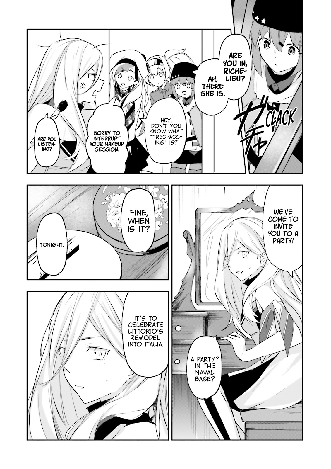 Kantai Collection -Kancolle- Tonight, Another "Salute"! - Vol.3 Chapter 15