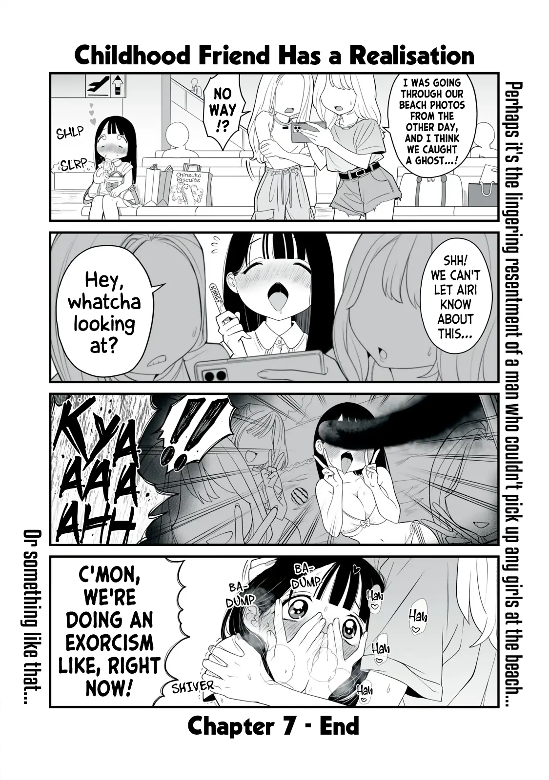 Dou Ganbattemo H Ni Nacchau Osananajimi - Vol.1 Chapter 7: Enjoying Manko With Friends