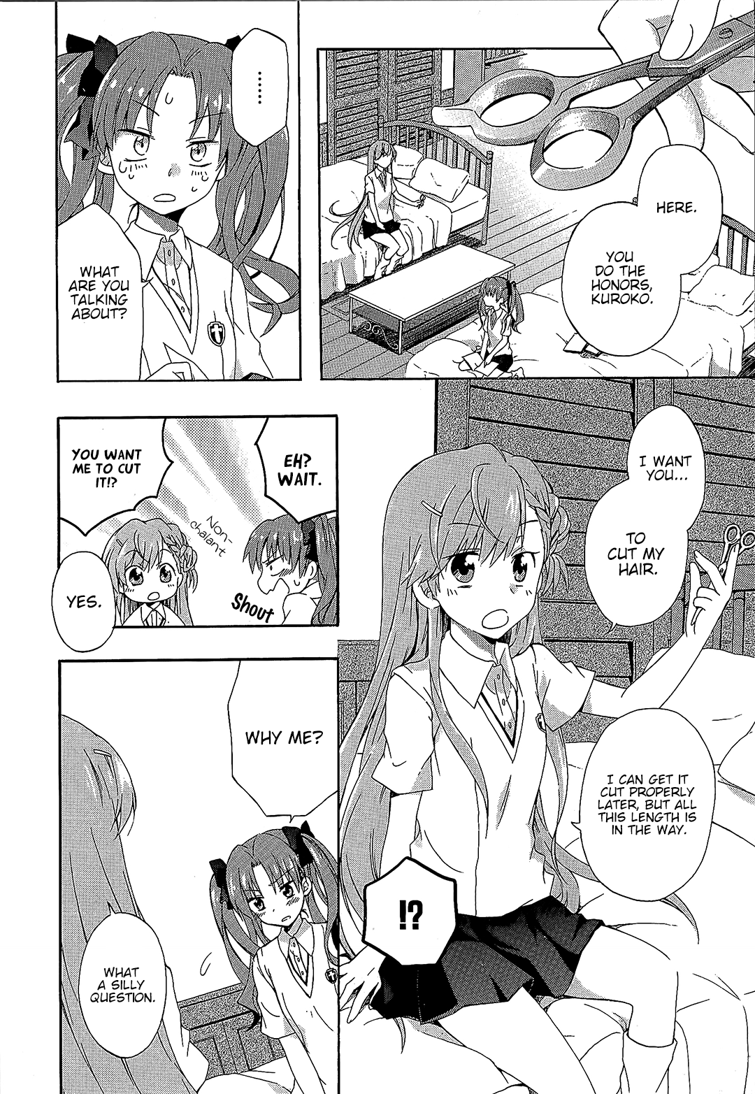 Koushiki Comic Anthology - Toaru Kagaku No Railgun Featuring Toaru Majutsu No Index - Vol.1 Chapter 3: Kuroko's Weak Point