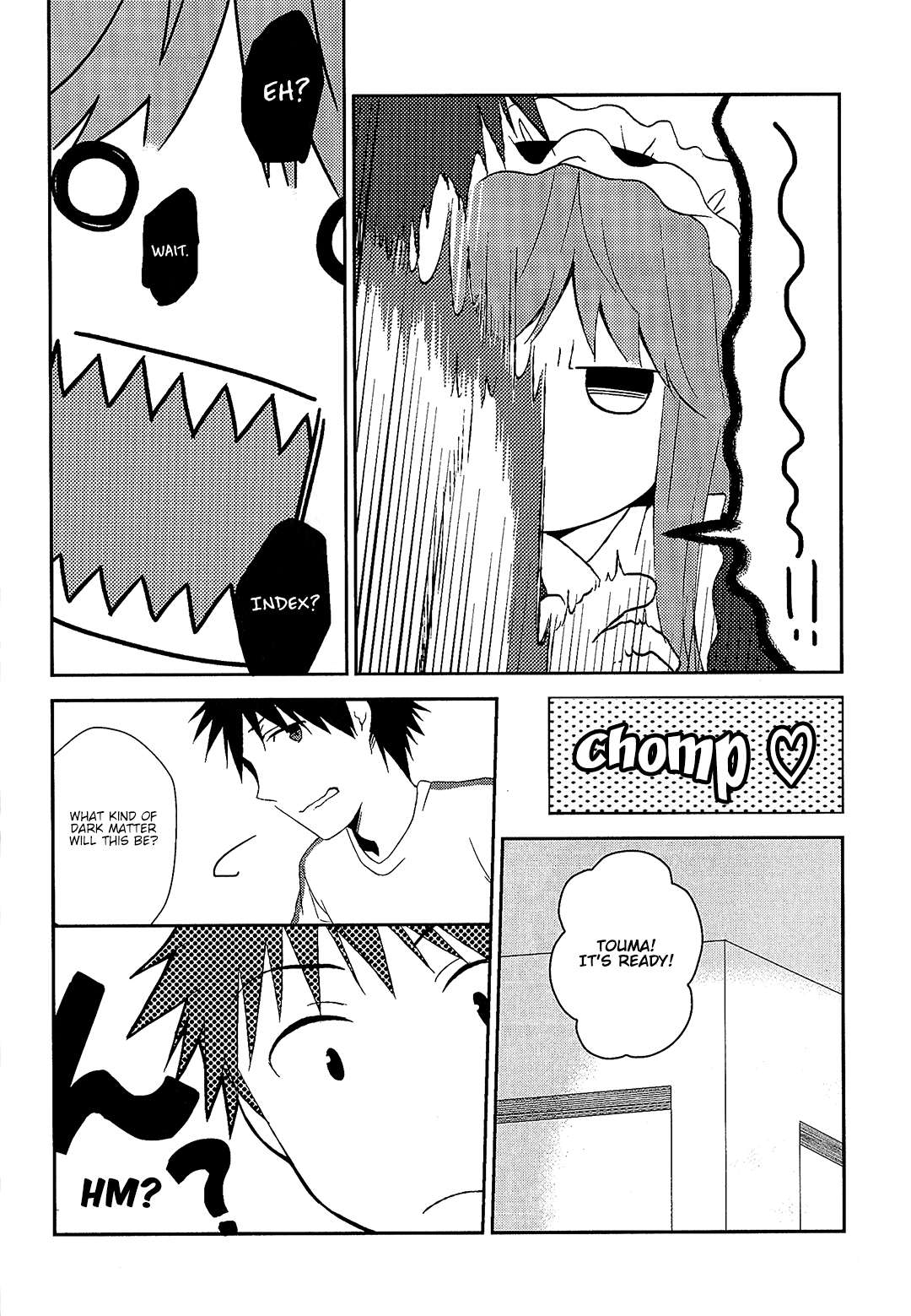 Koushiki Comic Anthology - Toaru Kagaku No Railgun Featuring Toaru Majutsu No Index - Vol.1 Chapter 4: Nun - Maid - Custard