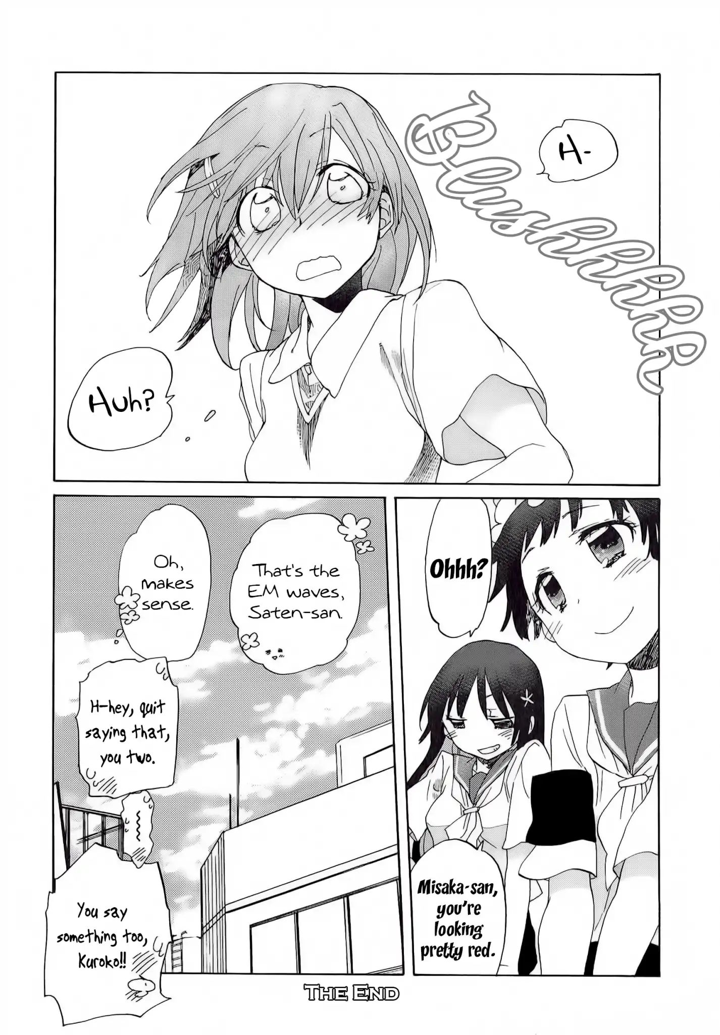 Koushiki Comic Anthology - Toaru Kagaku No Railgun Featuring Toaru Majutsu No Index - Vol.1 Chapter 1: Shirai Kuroko Grows Red