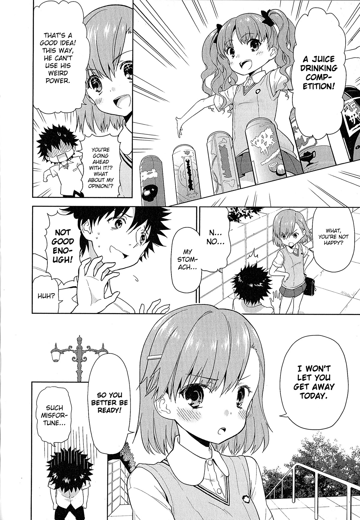 Koushiki Comic Anthology - Toaru Kagaku No Railgun Featuring Toaru Majutsu No Index - Chapter 7: Kamijou Touma's Misfortunate Day