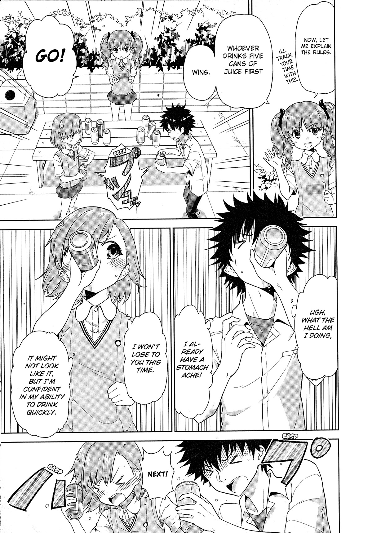 Koushiki Comic Anthology - Toaru Kagaku No Railgun Featuring Toaru Majutsu No Index - Chapter 7: Kamijou Touma's Misfortunate Day