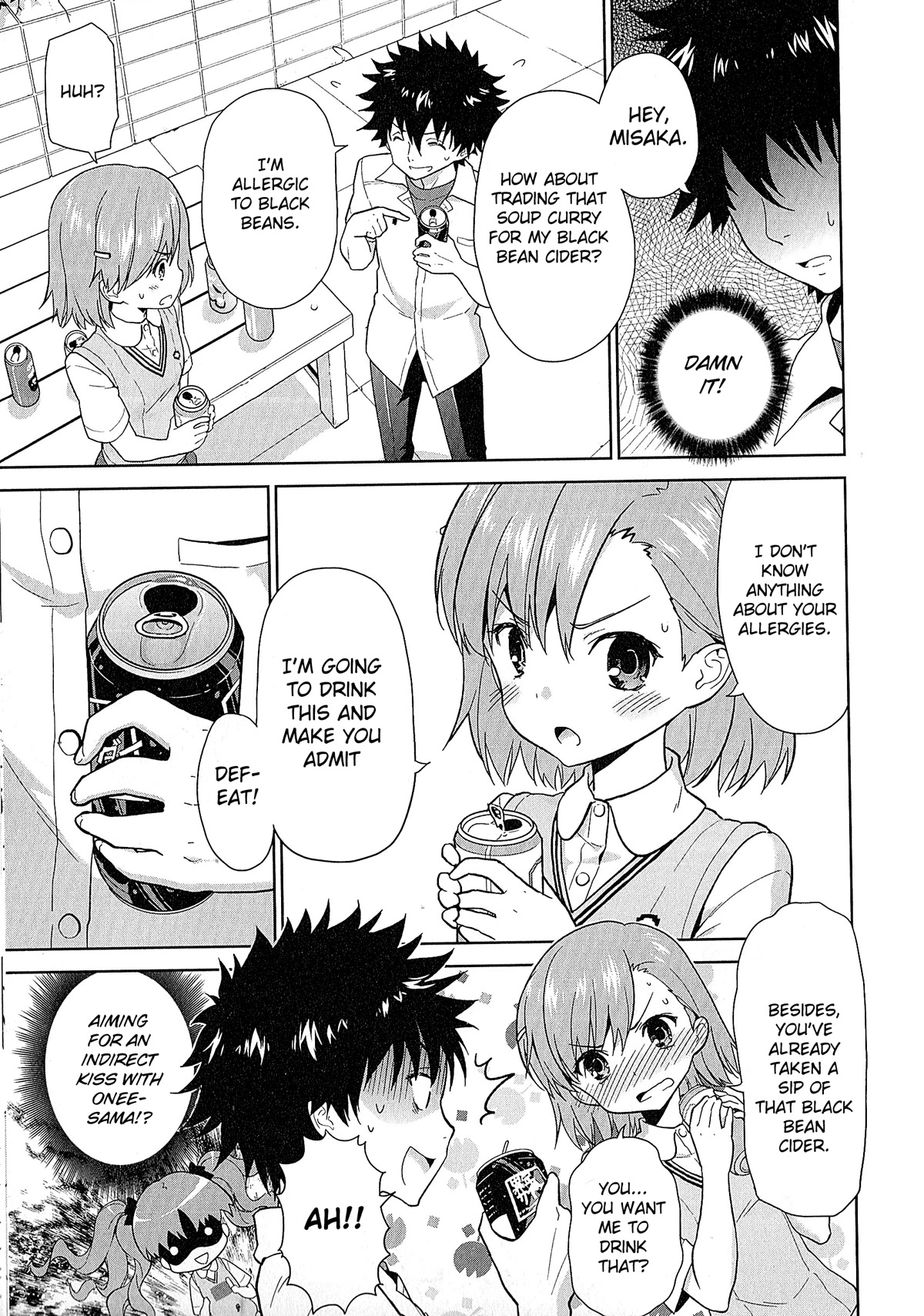 Koushiki Comic Anthology - Toaru Kagaku No Railgun Featuring Toaru Majutsu No Index - Chapter 7: Kamijou Touma's Misfortunate Day