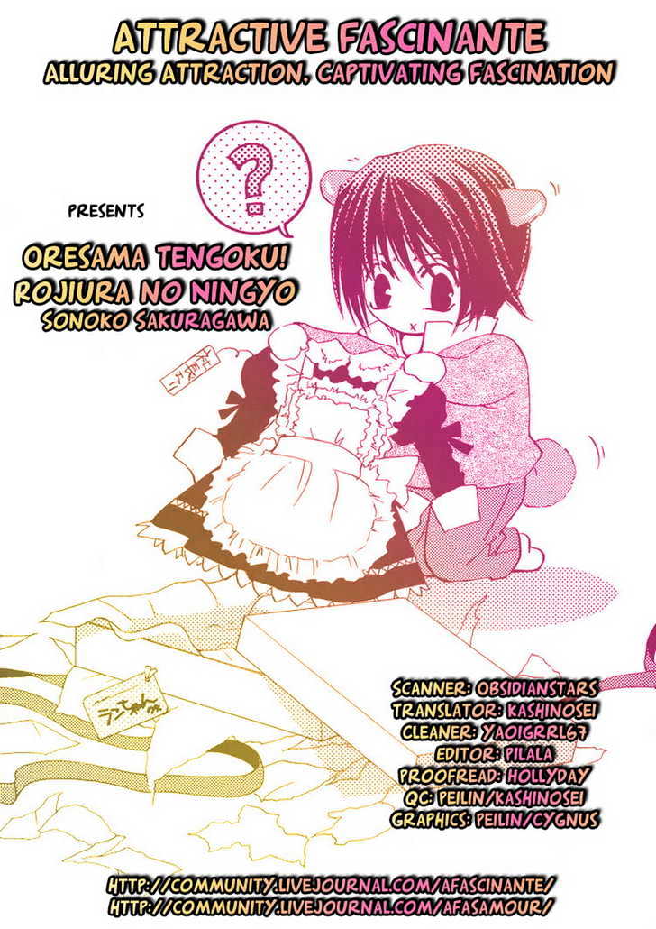 Oresama Tengoku! - Vol.1 Chapter 6 : Small Resistance To A White Robe