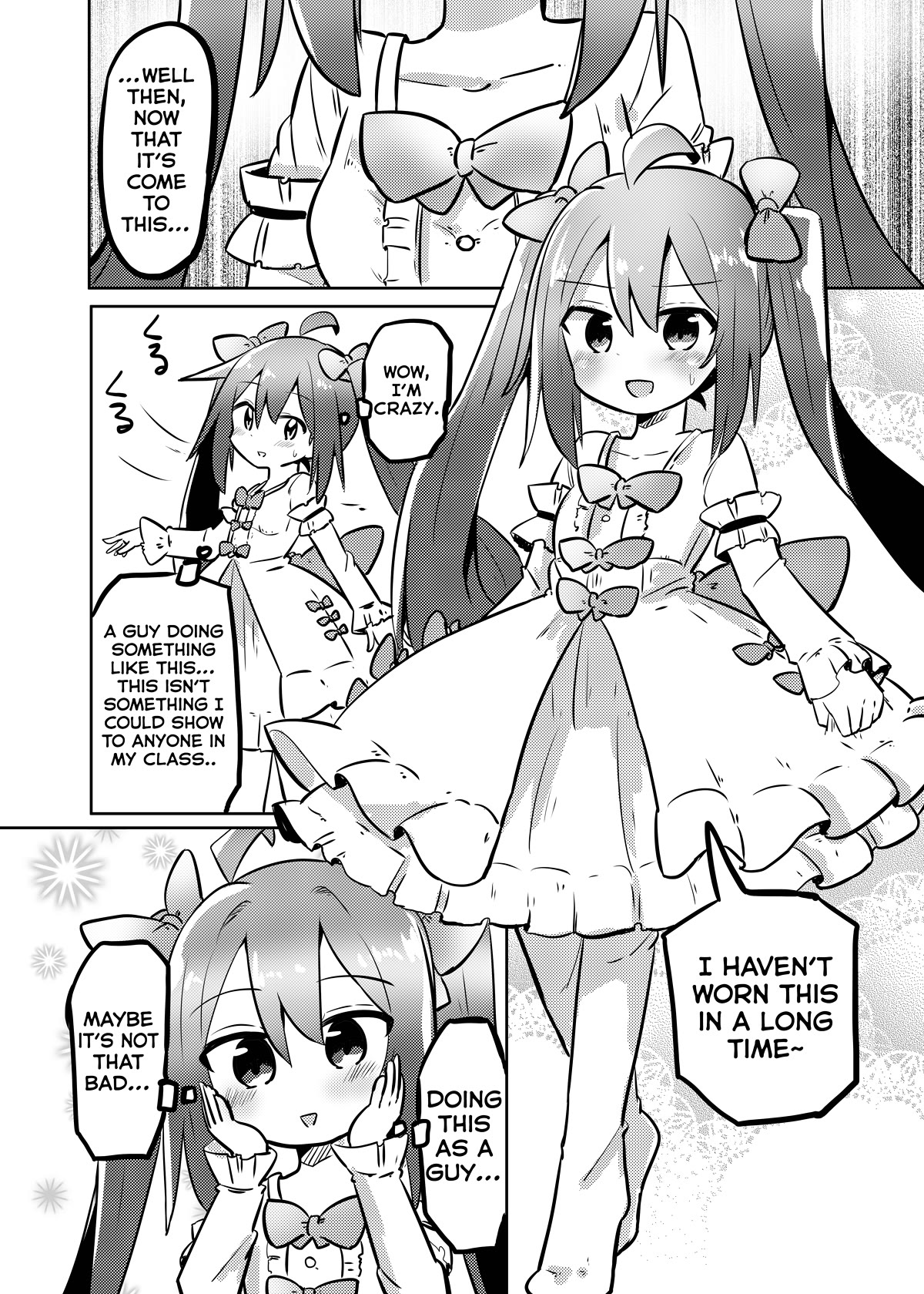 Magical Girl Sho - Chapter 29: Kakeru, Crossdressing