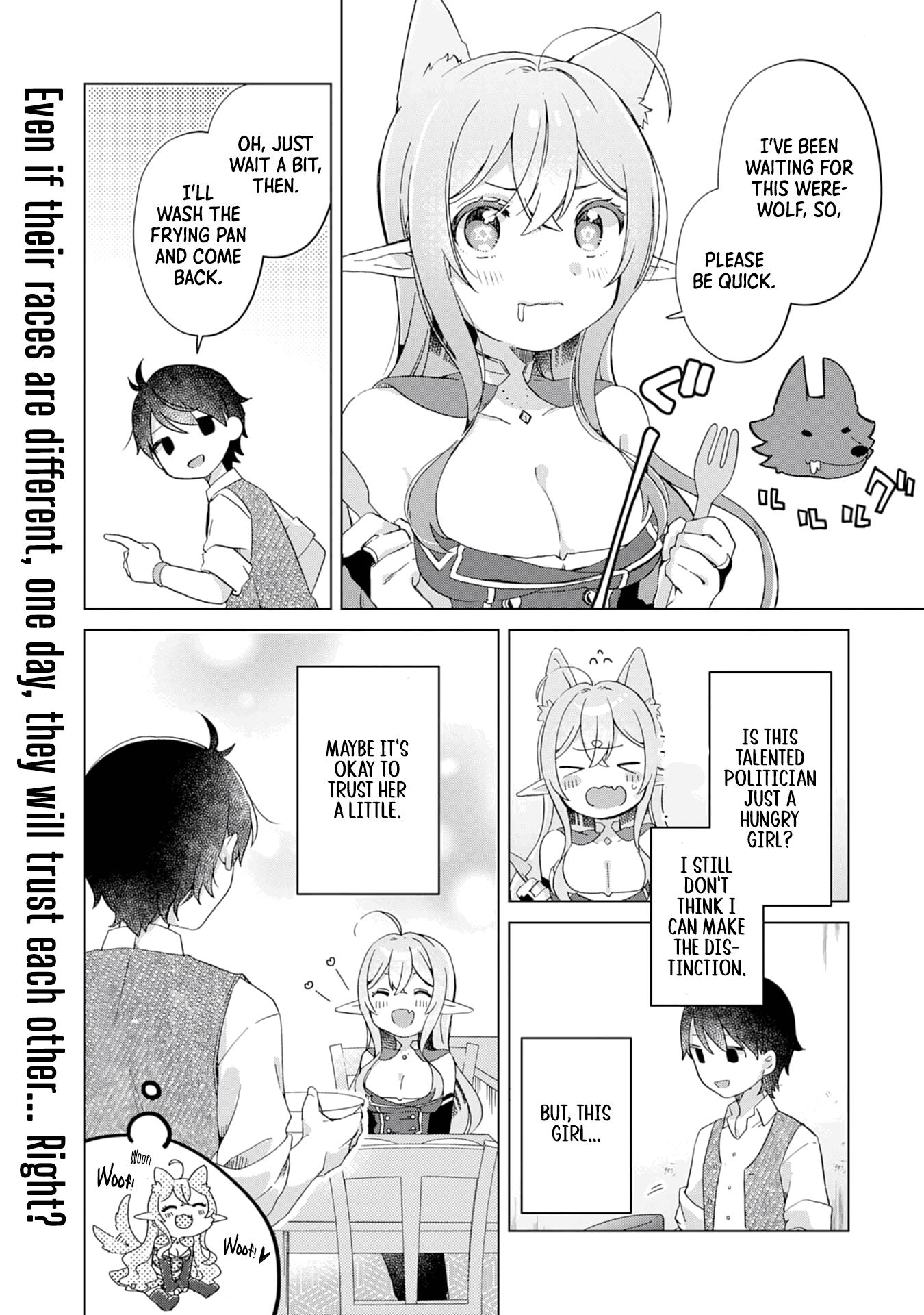 Hara Peko Mao To Horyo Yuusha! Mao Ga Ore No Heya Ni Meshi Wo Gui Ni Kurundaga - Chapter 1