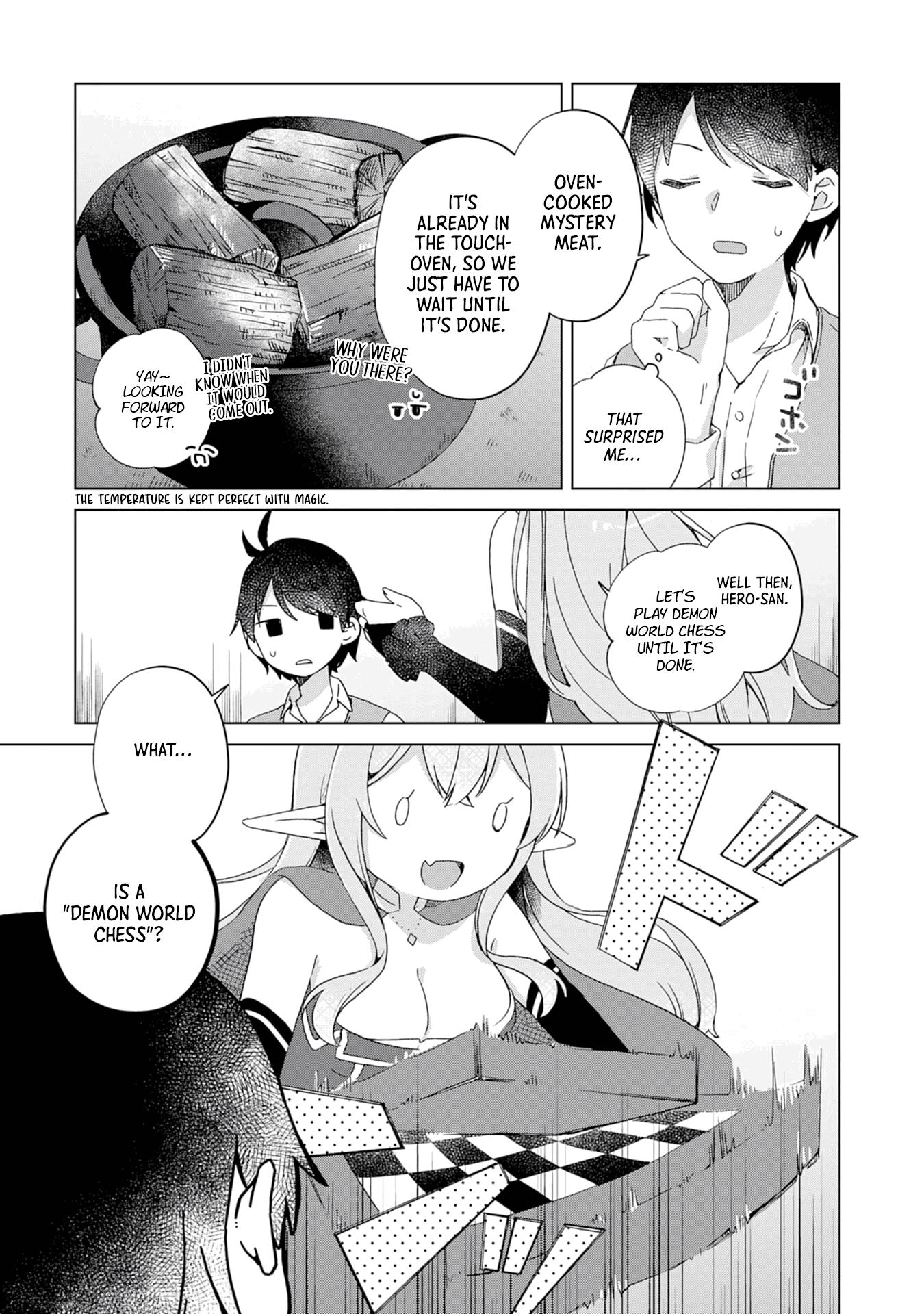 Hara Peko Mao To Horyo Yuusha! Mao Ga Ore No Heya Ni Meshi Wo Gui Ni Kurundaga - Chapter 2