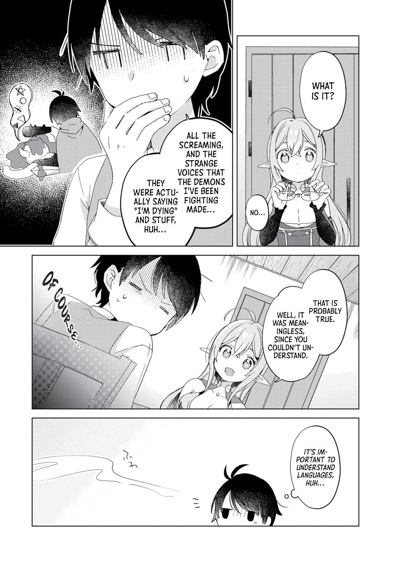 Hara Peko Mao To Horyo Yuusha! Mao Ga Ore No Heya Ni Meshi Wo Gui Ni Kurundaga - Chapter 2