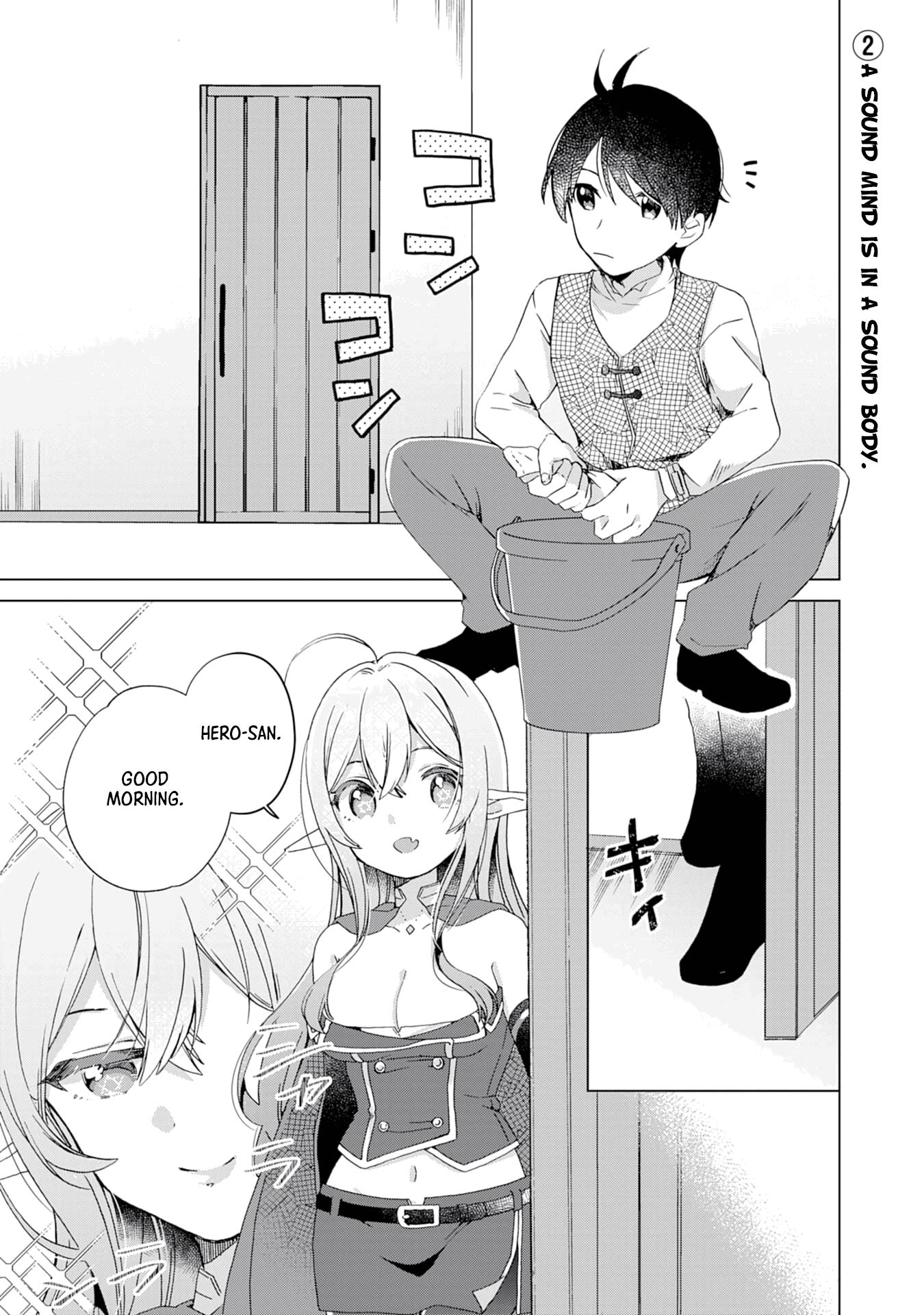 Hara Peko Mao To Horyo Yuusha! Mao Ga Ore No Heya Ni Meshi Wo Gui Ni Kurundaga - Chapter 2