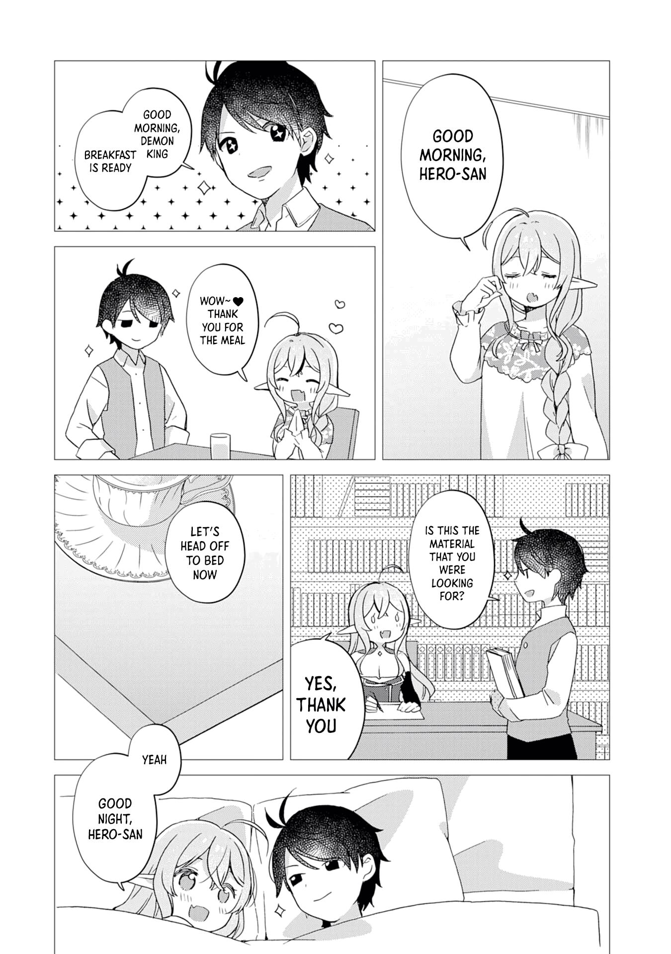 Hara Peko Mao To Horyo Yuusha! Mao Ga Ore No Heya Ni Meshi Wo Gui Ni Kurundaga - Chapter 3