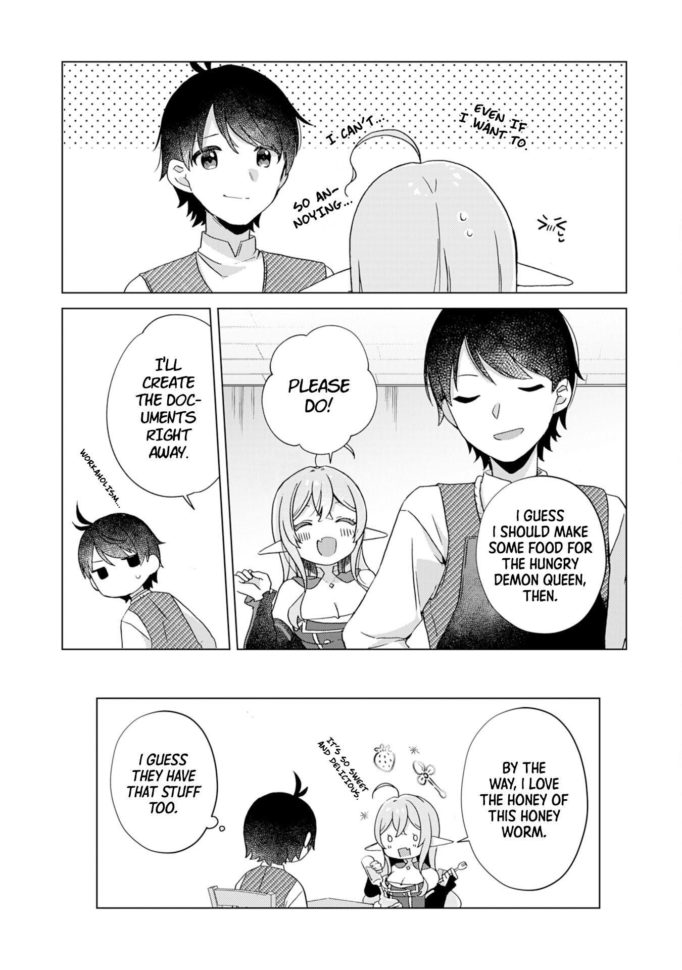 Hara Peko Mao To Horyo Yuusha! Mao Ga Ore No Heya Ni Meshi Wo Gui Ni Kurundaga - Chapter 4