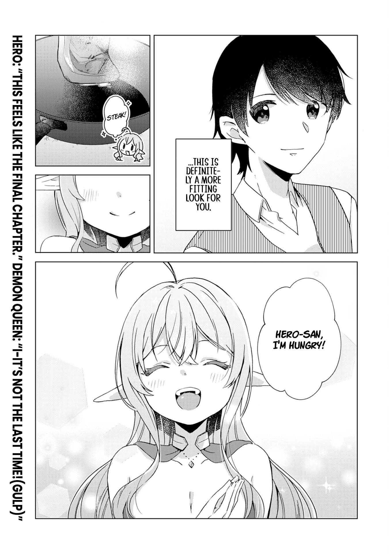 Hara Peko Mao To Horyo Yuusha! Mao Ga Ore No Heya Ni Meshi Wo Gui Ni Kurundaga - Chapter 4