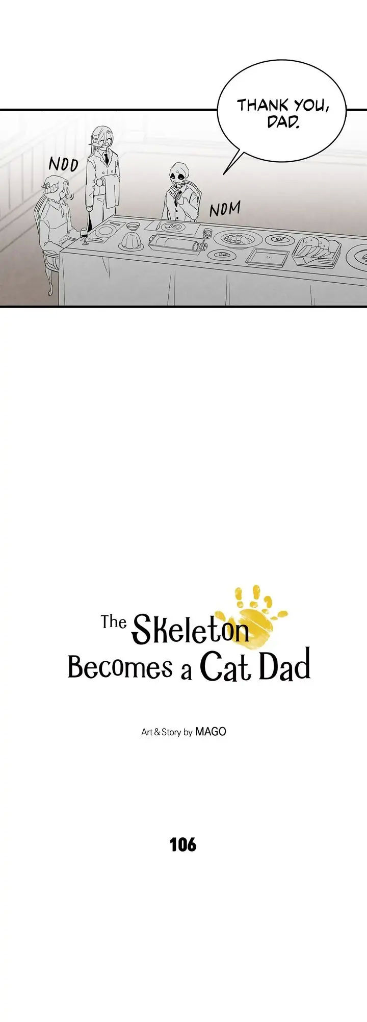 The Skeleton Becomes A Cat Dad - Chapter 106