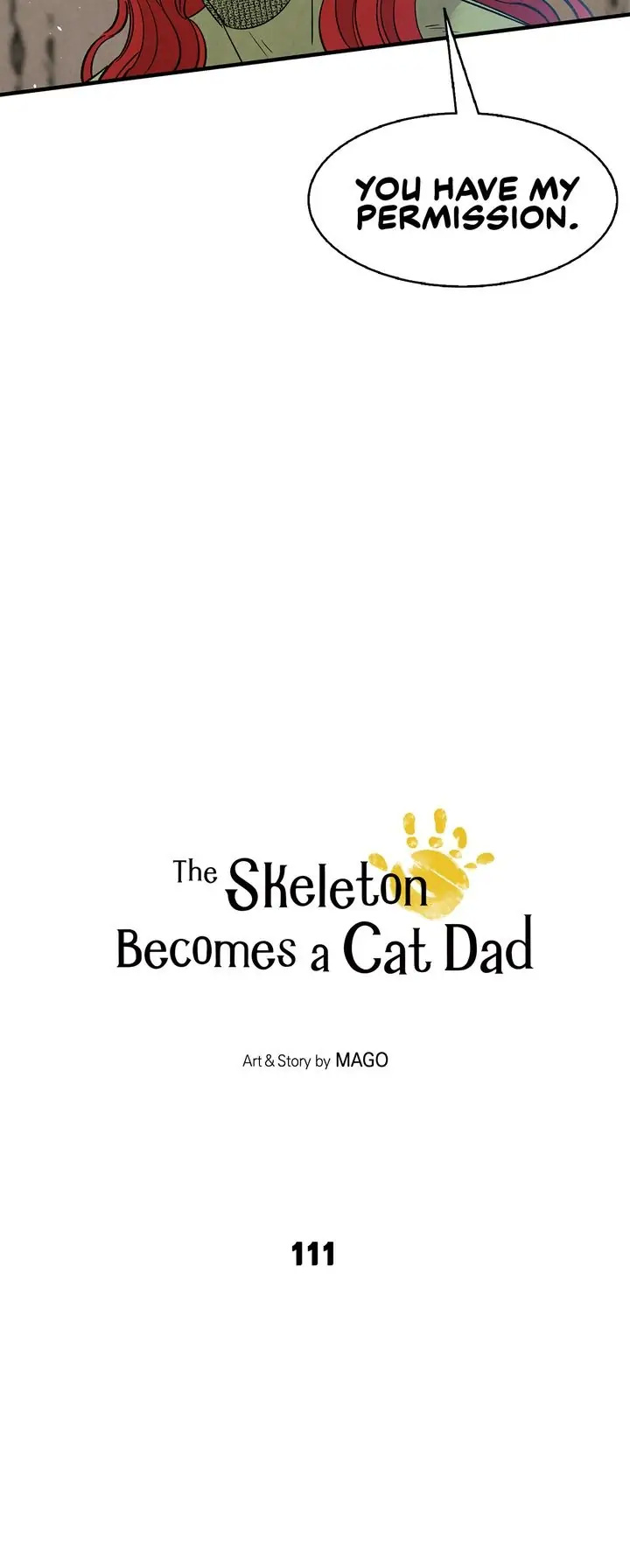 The Skeleton Becomes A Cat Dad - Chapter 111