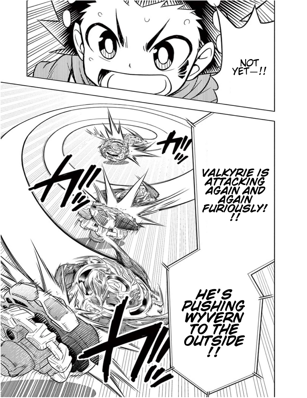 Beyblade Burst - Chapter 12: Twin-Winged Wall, Flying Dragon Wyvern!!