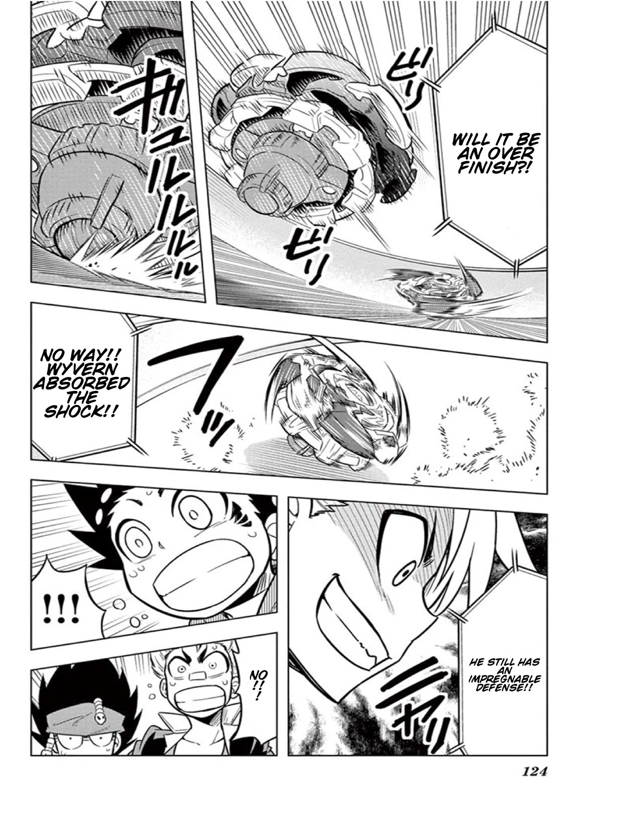 Beyblade Burst - Chapter 12: Twin-Winged Wall, Flying Dragon Wyvern!!