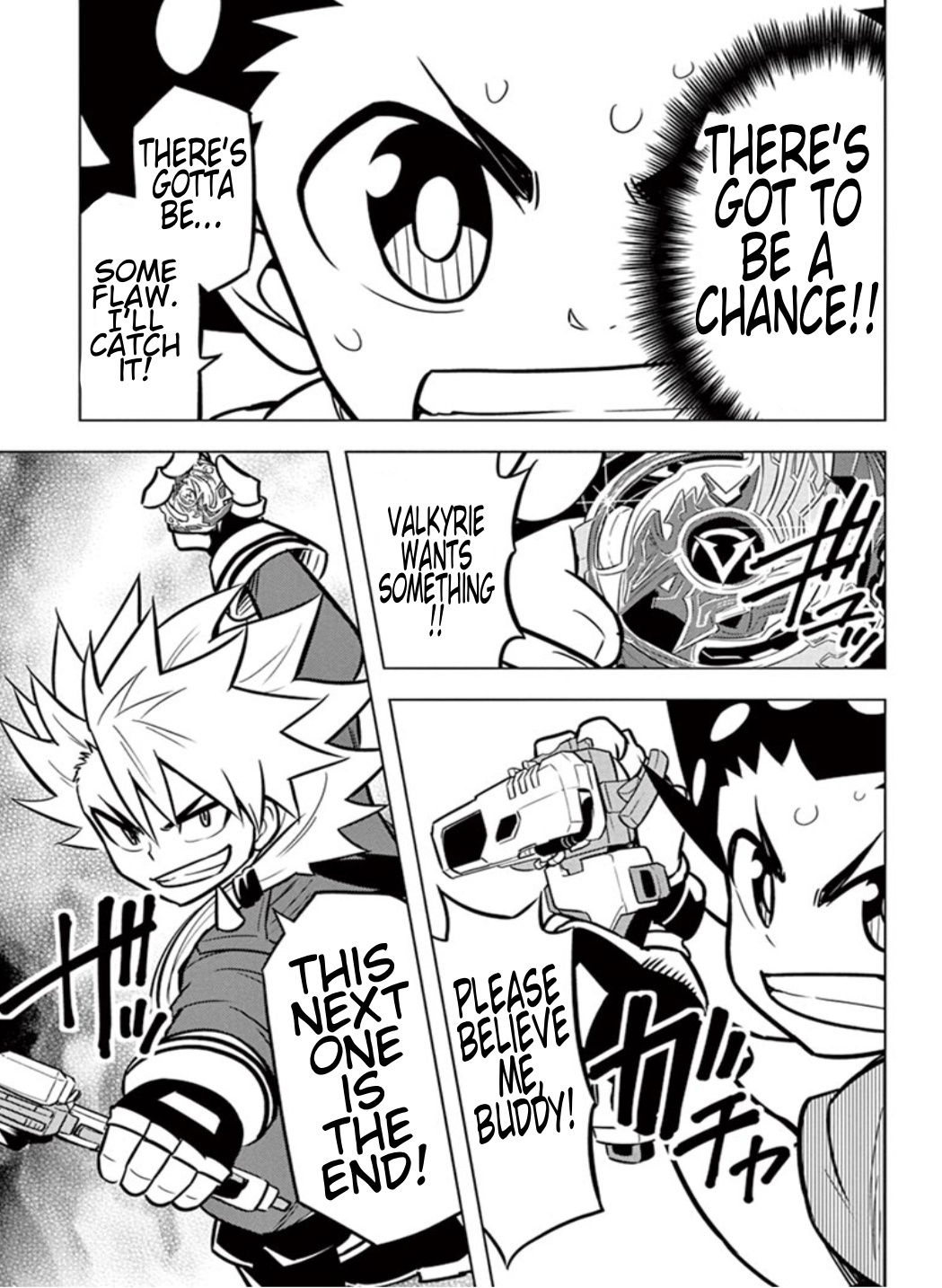 Beyblade Burst - Chapter 13: Valkyrie's Explosive New Shot!