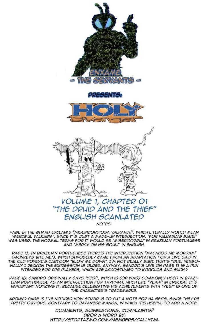 Holy Avenger - Vol.1 Chapter 1 : The Druid And The Thief