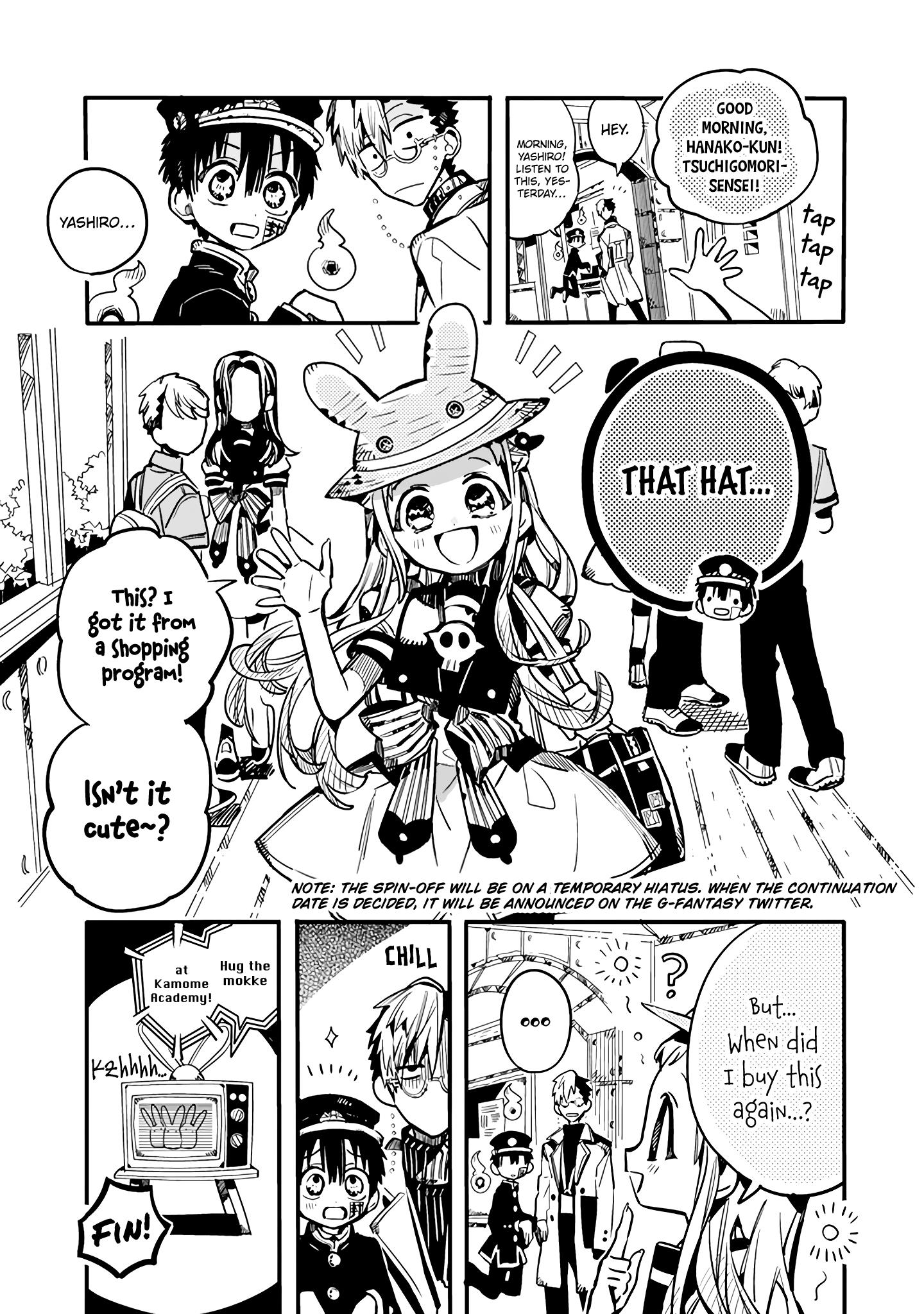 Houkago Shounen Hanako-Kun - Chapter 25: After-School Mokke