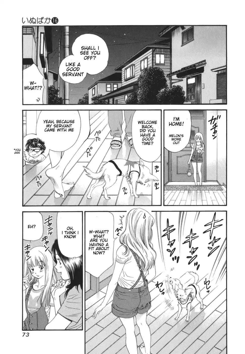 Inubaka - Chapter 166: Something Attached..!?