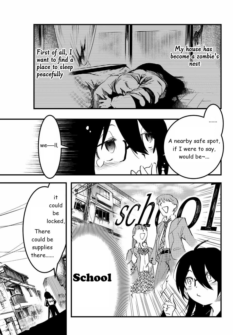 Jk Musou - Owaru Sekai No Sukuikata - Chapter 2: Part-2 Jk, Goes To School