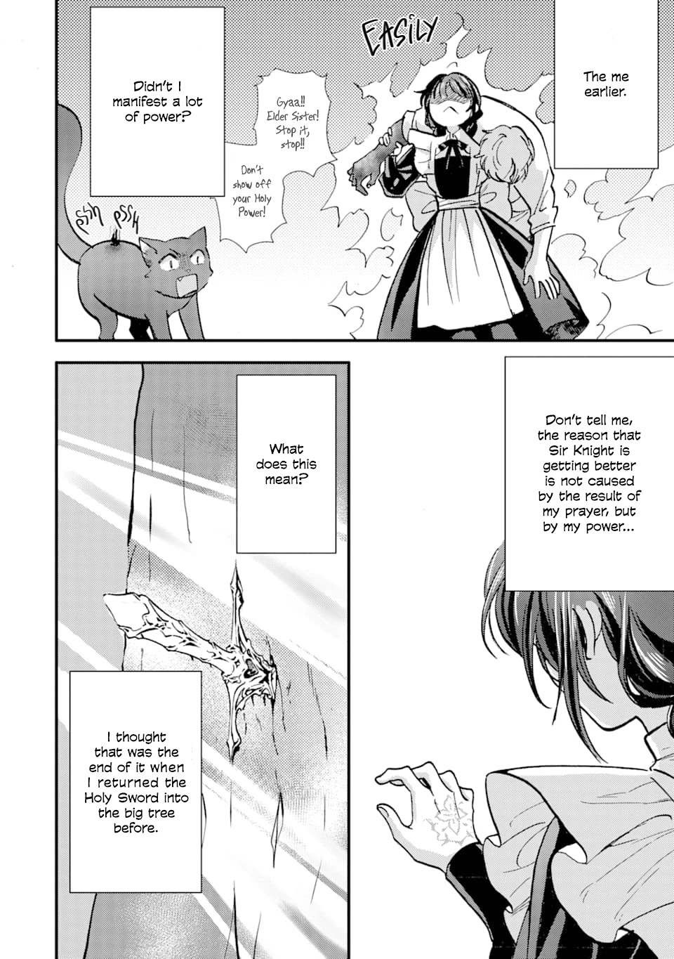 I'm A Lady's Maid, I've Pulled Out The Holy Sword! - Chapter 14: The Hero's Awakening