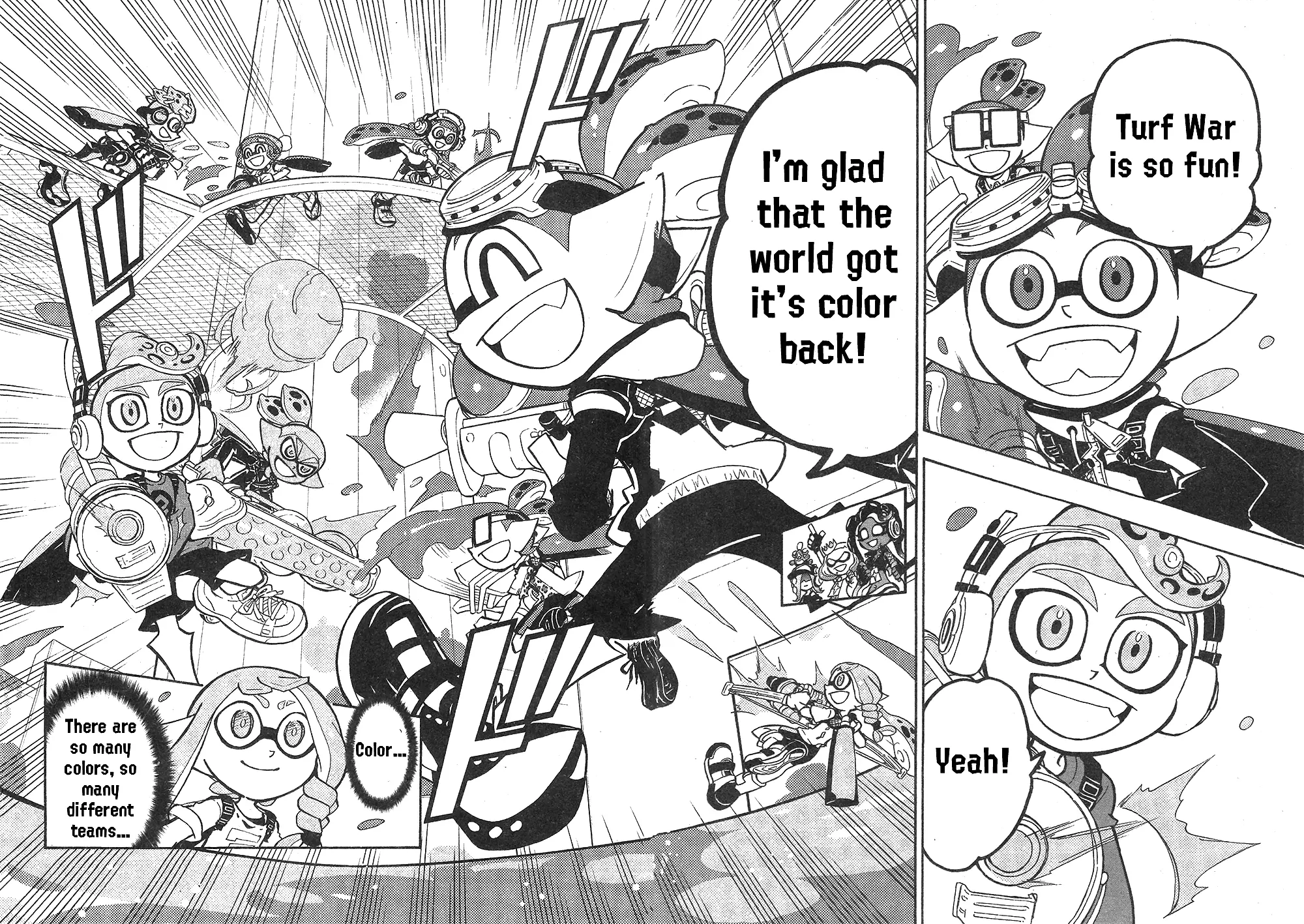 Splatoon - Vol.22 Chapter 89: Inkopolis Square!