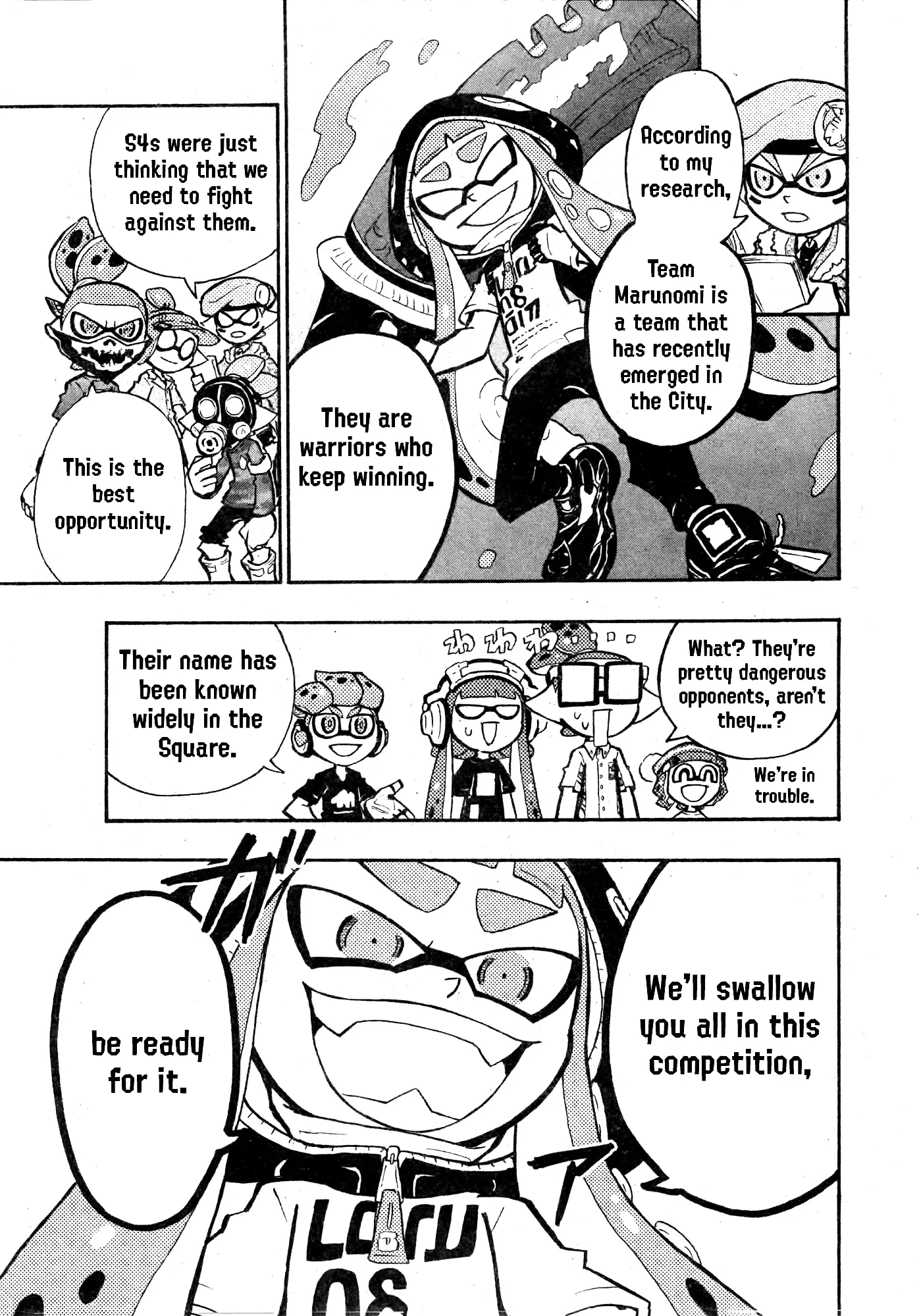 Splatoon - Vol.23 Chapter 91: Team Marunomi